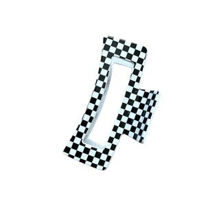Checkered 3.5” Claw Clip | OS